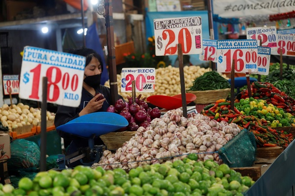 La inflación en México sube al 7,45 % en la primera quincena de diciembre - MarketData