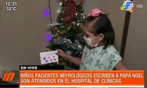 Niños hospitalizados escriben cartas a Papá Noel | Telefuturo