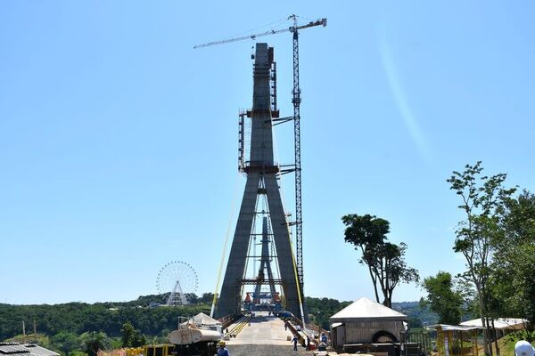 Puente de la Integración, 75% completado - ABC en el Este - ABC Color