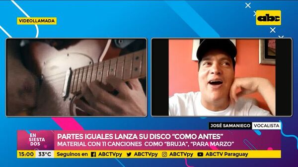 Partes Iguales presenta su disco “Como antes” - Ensiestados - ABC Color