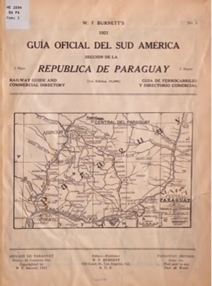 Una guía de ferrocarriles de 1921 - El Trueno