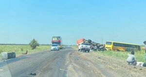 No se reportan paraguayos heridos en accidente de bus en Clorinda - Nacionales - ABC Color