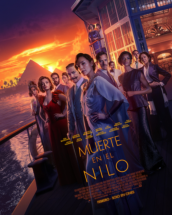 ¡Conocé el nuevo póster y tráiler de Muerte en el Nilo!