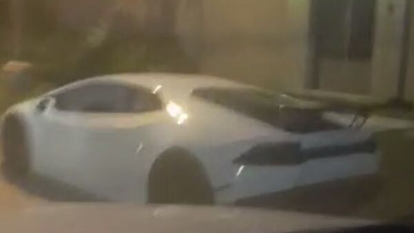 Amigo de Ramón González Daher en líos: dejó su Lamborghini en la calle