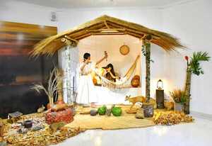 Presentan pesebre etnográfico de rancho y trapiche en museo de Itaipu - ADN Digital