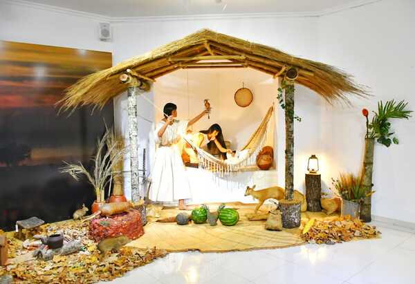 Presentan pesebre etnográfico de rancho y trapiche en museo de Itaipu - ADN Digital