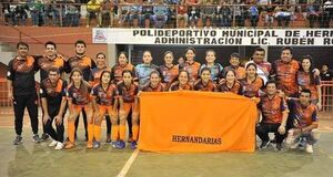 Hernandarias lista para recibir Nacional Femenino de fútbol de salón - Polideportivo - ABC Color