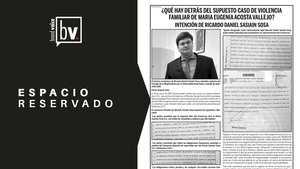 ESPACIO RESERVADO:  Intención de Ricardo Daniel Sasiain Sosa