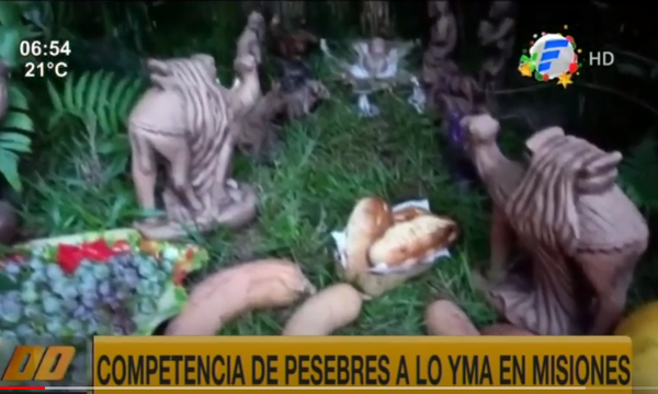 Competencia de pesebres a lo yma en Misiones | Telefuturo