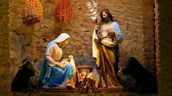 Oración familiar para poner al Niño en el pesebre