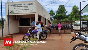 ¿TE OLVIDASTE TU CASCO? VAS A TENER QUE VOLVER A BUSCARLO PARA SEGUIR EL VIAJE - Itapúa Noticias