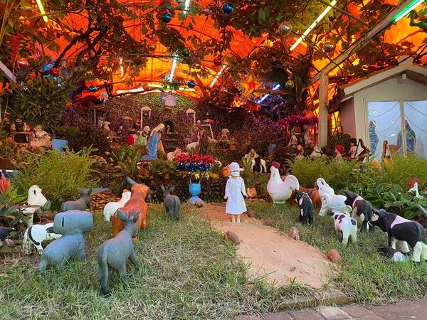 Pesebre hidráulico de Luque, una tradición de Navidad - Nacionales - ABC Color