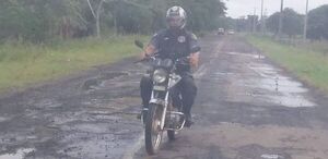 En Unión reclaman al Ministerio de Obras recapado de ruta - Nacionales - ABC Color