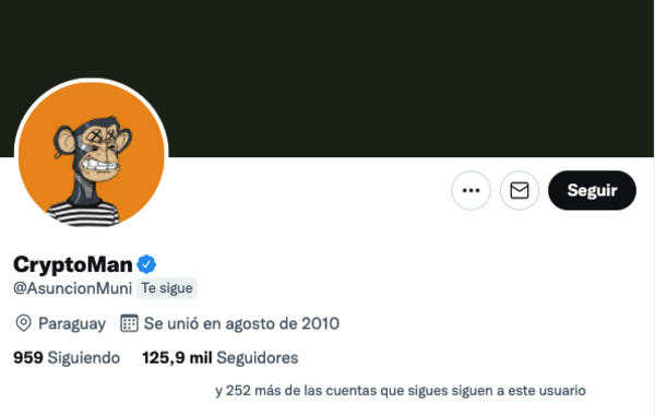 Diario HOY | Cuenta de Twitter de la Muni de Asunción fue hackeada