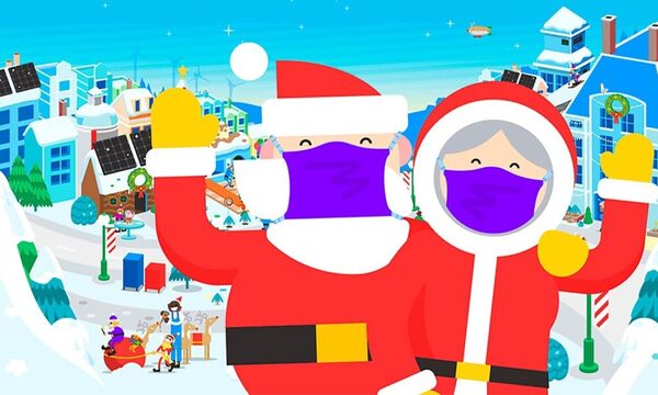 Mira el recorrido de Papá Noel en Nochebuena en Santa Tracker.