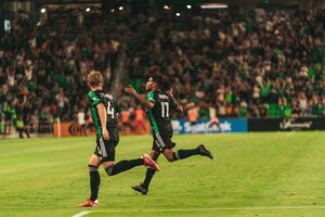 El Austin recordó el primer gol de Rodney Redes y espera 'que vengan más'