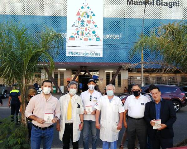Inauguran gigantografía de campaña “No manejes ka´ure” en Hospital de Trauma - ADN Digital