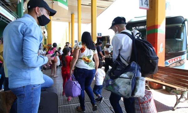 En terminal de Ómnibus se registra más de 30.000 viajeros que vienen al interior del país - OviedoPress