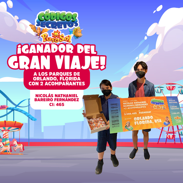 PuroSol premió al ganador de su promo Códigos Secretos - ADN Digital