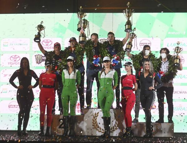Los campeones suben al podio de Rally y Súper Prime - Automovilismo - ABC Color