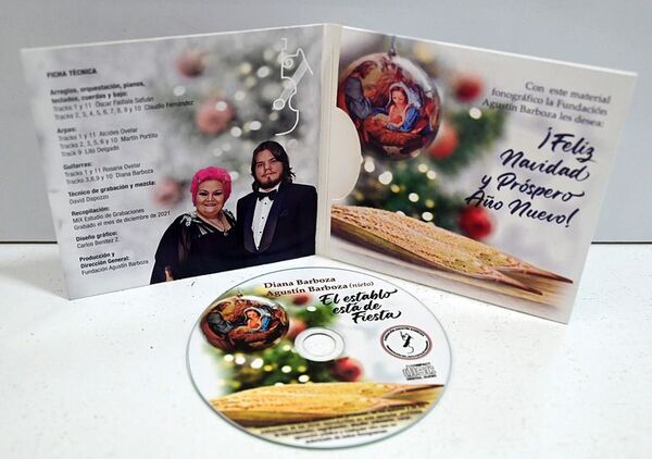 Diana y Agustín Barboza presentan el álbum “El establo está de fiesta” - Música - ABC Color