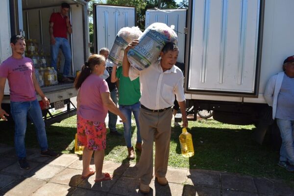 Más de 900 personas de la tercera edad de Misiones fueron asistidas con kits de alimentos