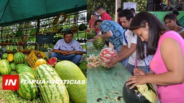 LA FIESTA NACIONAL DE LA SANDÍA, UNA TRADICIÓN QUE DATA DEL AÑO 1978 - Itapúa Noticias