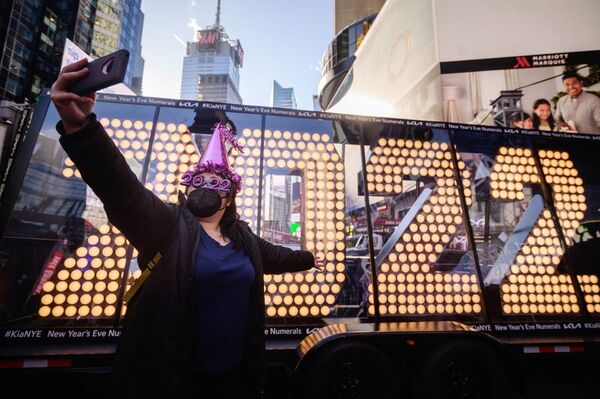 Nueva York reduce celebración de Año Nuevo en Times Square por ómicron
