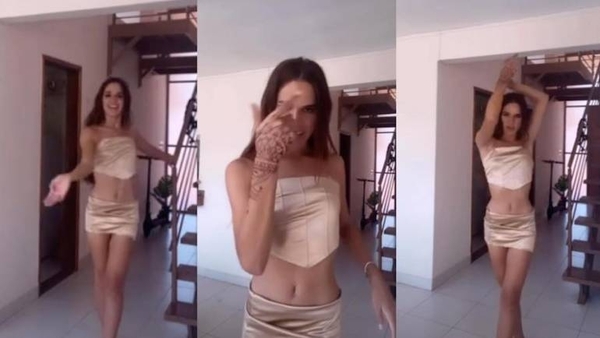 Diario HOY | La Comadre "enciende" a seguidores con estilizada figura y sexys movimientos