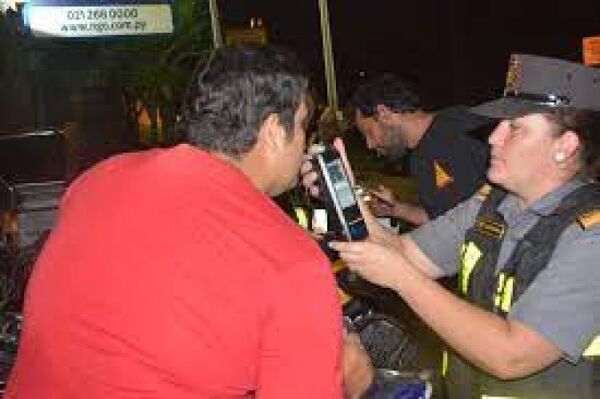 Patrulla Caminera detecta 80 ebrios al volante en Navidad