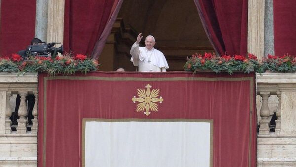 Francisco pide diálogo en Navidad para enfrentar la pandemia