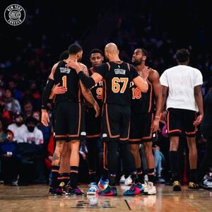 Los New York Knicks festejan en Navidad