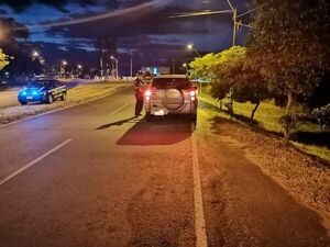 Patrulla Caminera detecta 80 ebrios al volante en Navidad