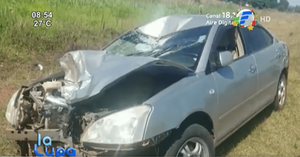 Motociclista muere en terrible accidente | Noticias Paraguay