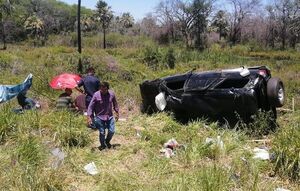 Padre e hijo mueren en accidente