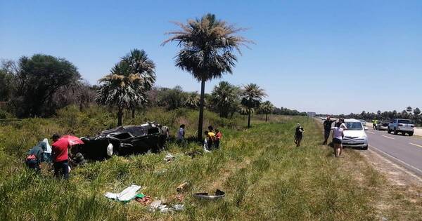 La Nación / Accidente se cobra la vida de un policía y de su hijo en Benjamín Aceval