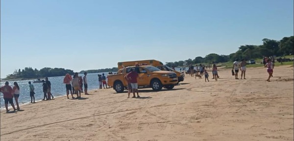 Tragedia en Ayolas; joven muere ahogado en la playa de San Josemi