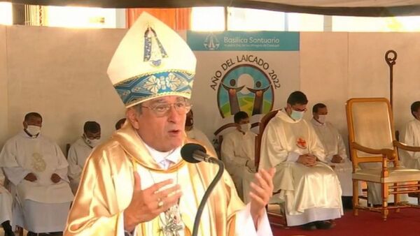 Caacupé: Obispo dice que dinero malhabido destruye a la familia