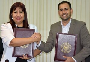 Firman convenio de cooperación entre Municipalidad y UNA - San Lorenzo Hoy