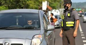 La Nación / Caminera retiró a 255 ebrios al volante en tres días