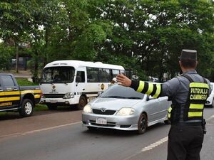 Caminera reportó más de 250 ebrios al volante, vehículos demorados, heridos y fallecidos durante feriado largo