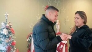 Gol de media cancha: Braian Ojeda se comprometió en Navidad