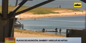 Playas de Asunción, Areguá y San Ber no están aptas para la recreación
