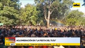 Aglomeración en la tradicional “Fiesta del Tuju” - ABC Noticias - ABC Color