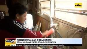 Piden formalizar a domésticas, sólo el 7% tiene IPS - ABC Noticias - ABC Color