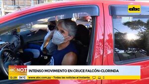 Intenso movimiento en cruce Falcón-Clorinda - ABC Noticias - ABC Color