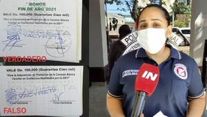 CUIDADO CON LOS BONOS FALSOS, RECOMIENDAN TOMARSE UN TIEMPO Y VERIFICAR PARA EVITAR ENGAÑOS - Itapúa Noticias