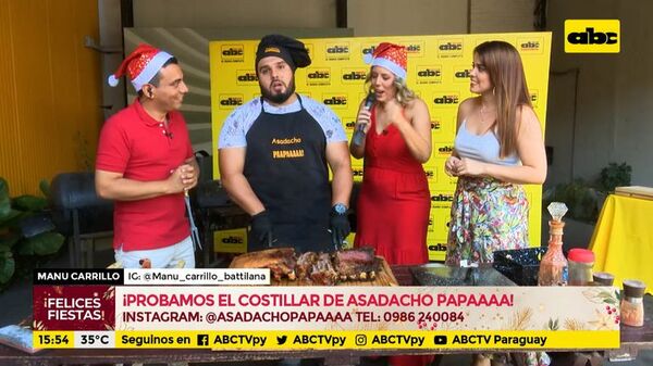 Probamos el asado de “Asadacho Papá” - Ensiestados - ABC Color