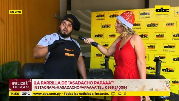 “Asadacho Papá” en el especial navideño - Ensiestados - ABC Color