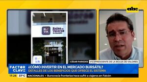 BVPASA reportó us$ 3.000 millones en negociaciones - Factor Clave - ABC Color